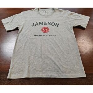 Jameson Irish Whiskey Grey Crewneck T Shirt Size Medium NEW